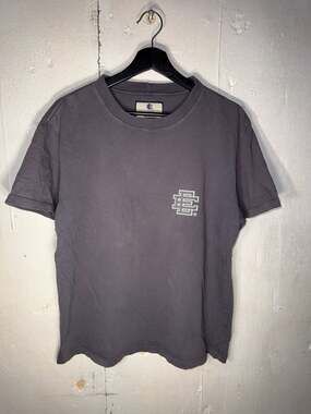 Eric Emanuel Basic EE Logo T-Shirt Charcoal Grey Large